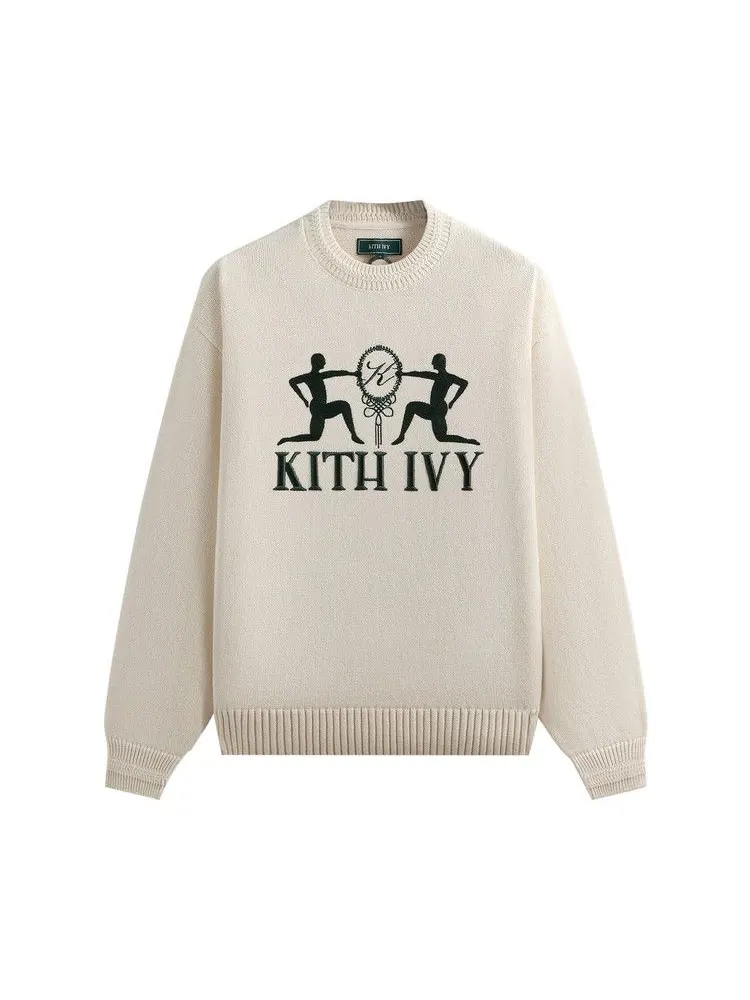 Свитер Kith Ivy Emblem Crewneck Sweater, Sandrift — изображение 1 из 2, бежевый