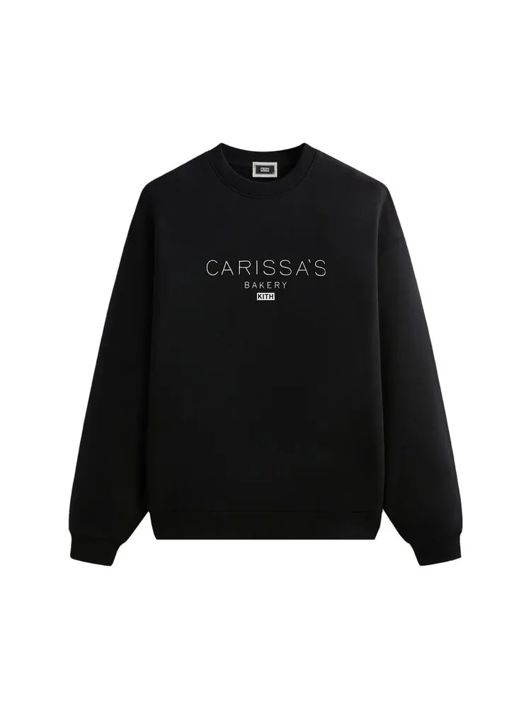 Толстовка Kith For Carissa's Bakery Nelson Crewneck — изображение 1 из 1, черный