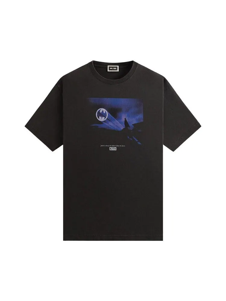 Футболка Kith x Batman Justice Vintage Tee — изображение 1 из 2, черный