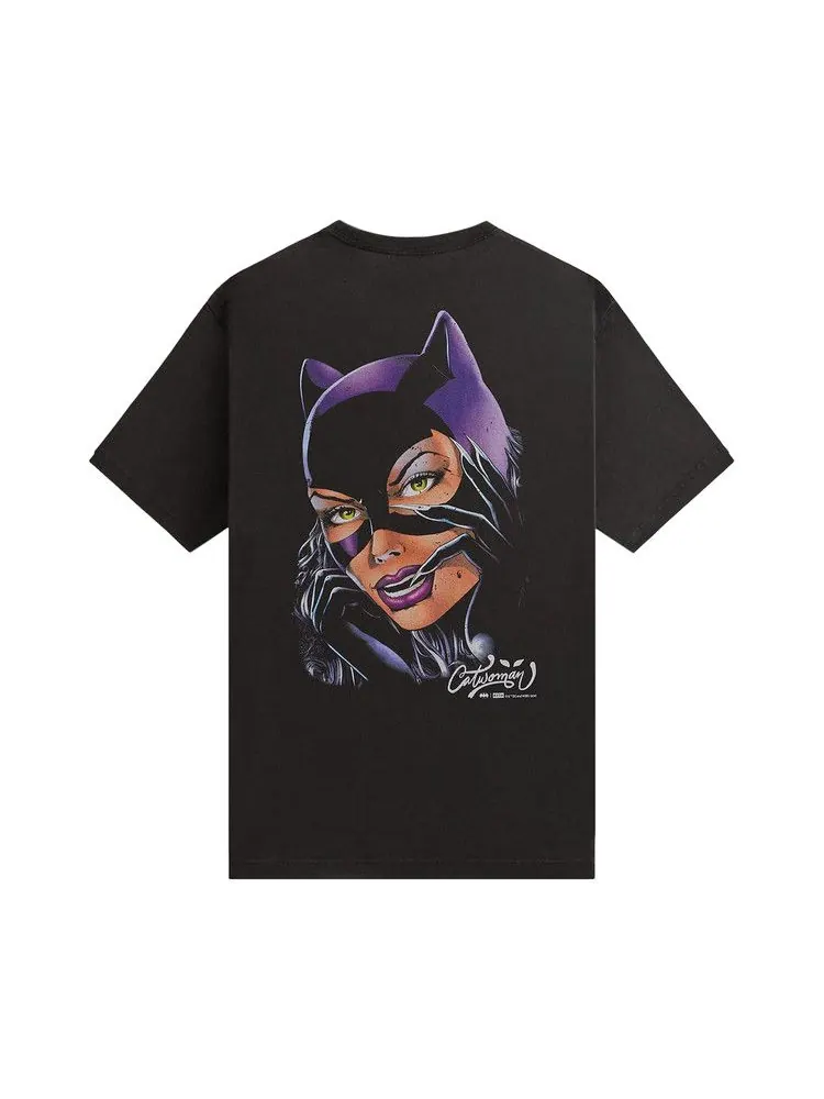 Футболка Kith x Batman Catwoman Vintage Tee — изображение 2 из 2, черный