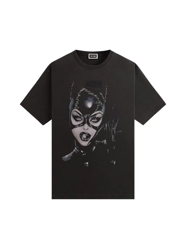 Футболка Kith x Batman Selina Kyle Vintage Tee — изображение 1 из 2, черный