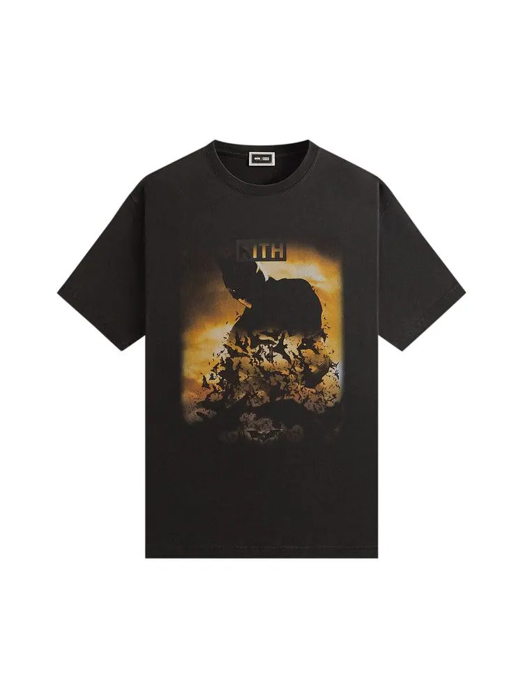 Футболка Kith x Batman Batman Begins Vintage Tee — изображение 1 из 2, черный