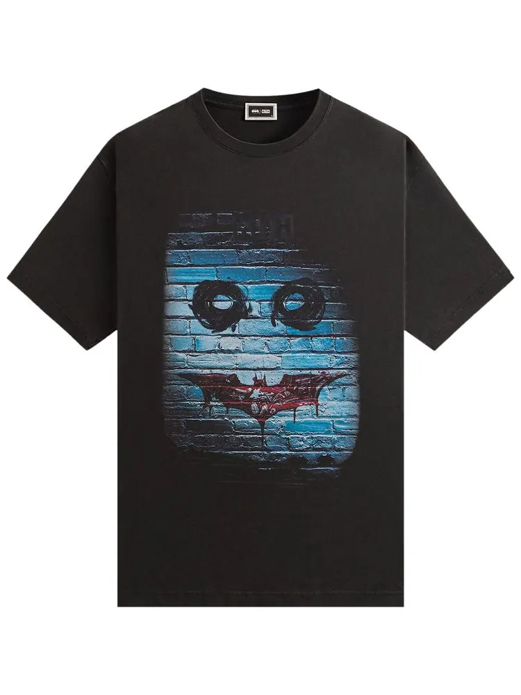Футболка Kith x Batman Dark Knight Teaser Vintage Tee 'Black' — изображение 1 из 2, черный