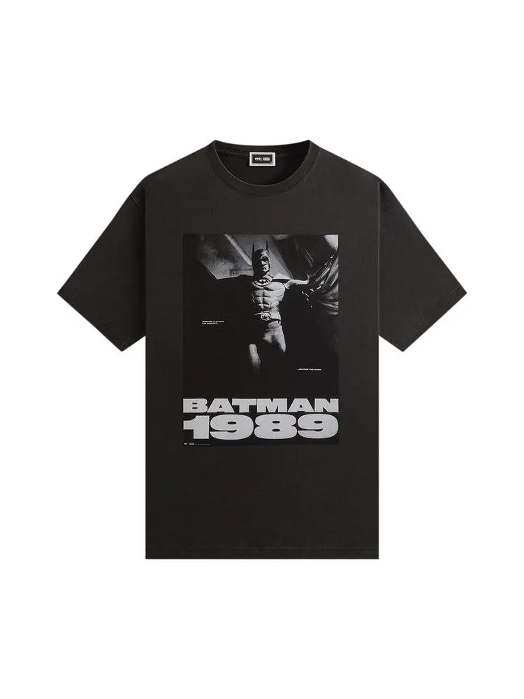 Футболка Kith x Batman 1989 Justice Vintage Tee — изображение 1 из 2, черный