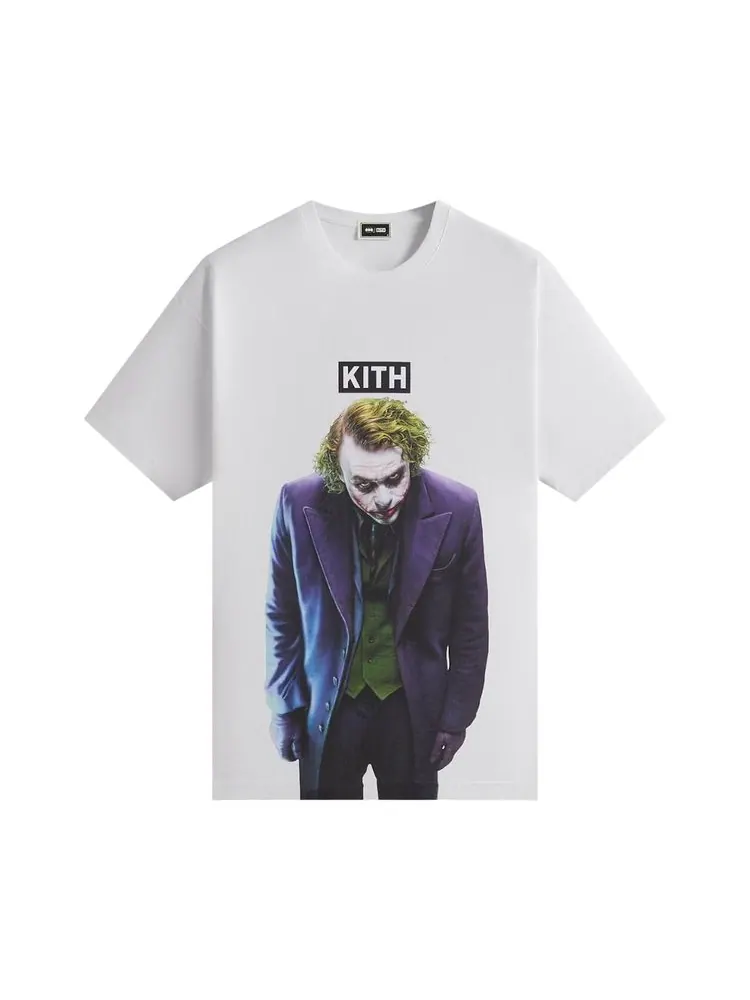 Футболка Kith x Batman Joker Tee 'White' — изображение 1 из 2, белый