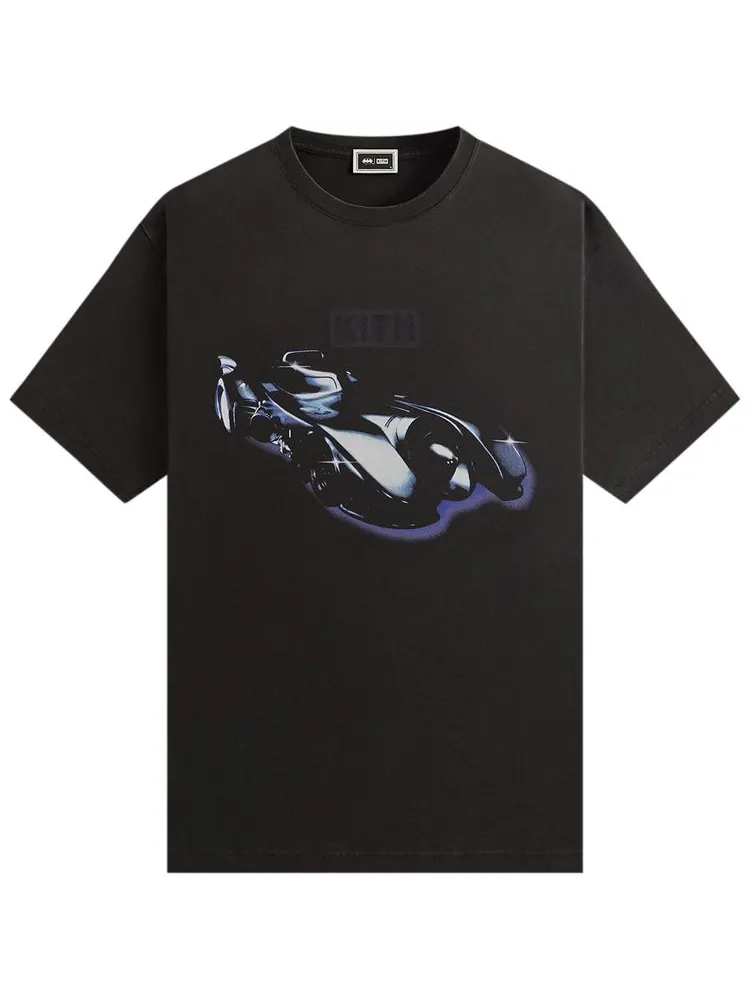 Футболка Kith x Batman Schematics Vintage Tee 'Black' — изображение 1 из 2, черный