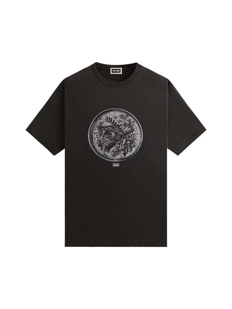 Футболка Kith x Batman Coin Vintage Tee — изображение 1 из 2, черный