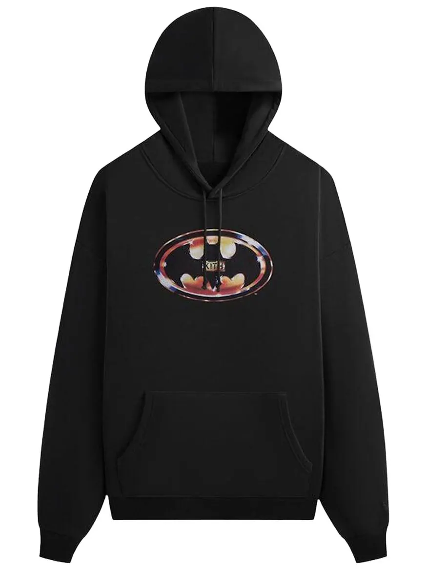Худи Kith x Batman Logo Vintage Nelson — изображение 1 из 1, черный