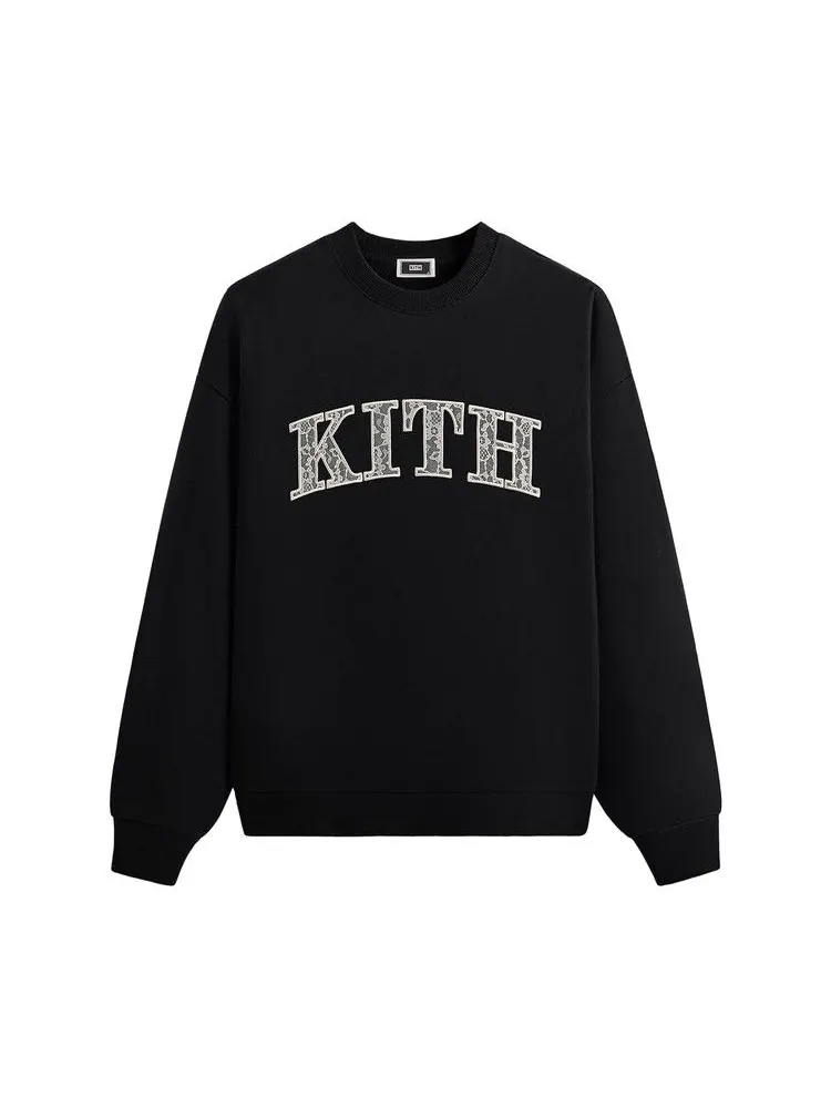 Свитер Kith Arched Lace Nelson Crewneck — изображение 1 из 2, черный