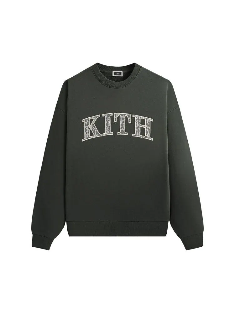 Свитер Kith Arched Lace Nelson Crewneck, Machine — изображение 1 из 2, зеленый