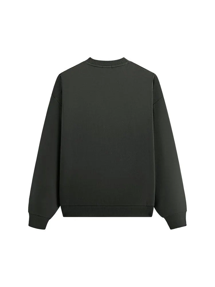 Свитер Kith Arched Lace Nelson Crewneck, Machine — изображение 2 из 2, зеленый
