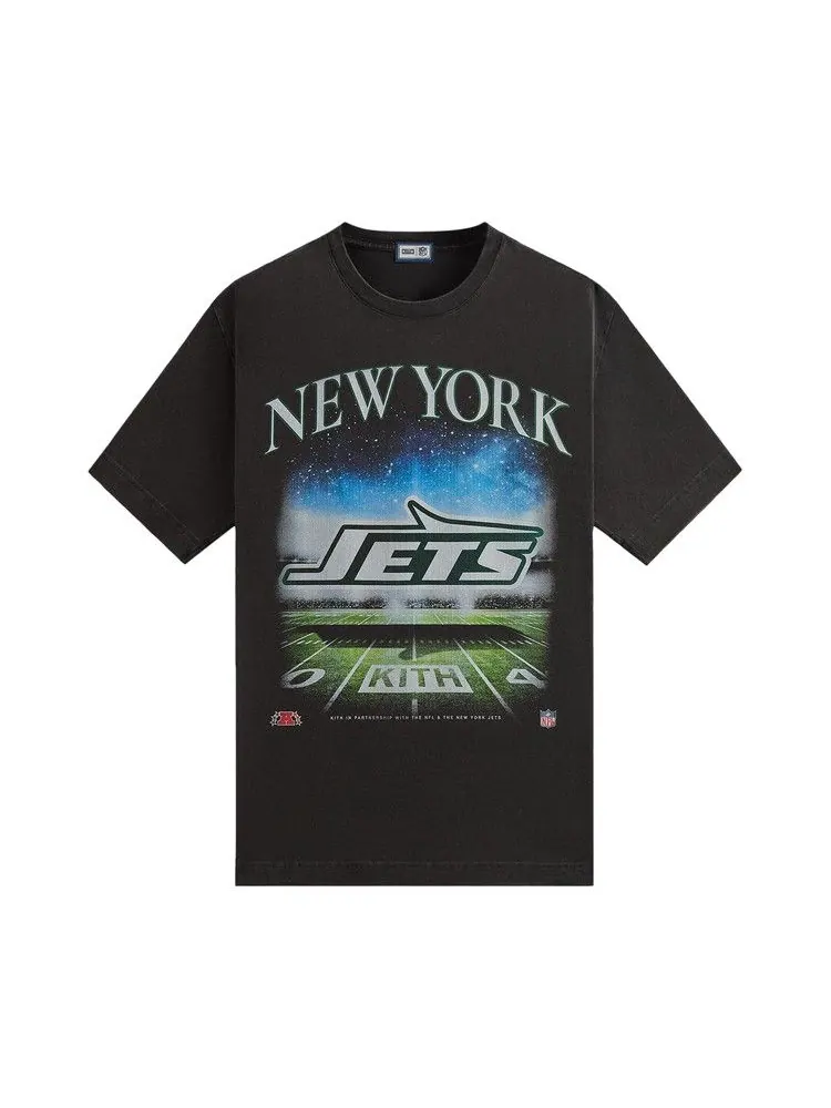 Футболка Kith &, 47 for the NFL: Jets Vintage Tee — изображение 1 из 2, черный