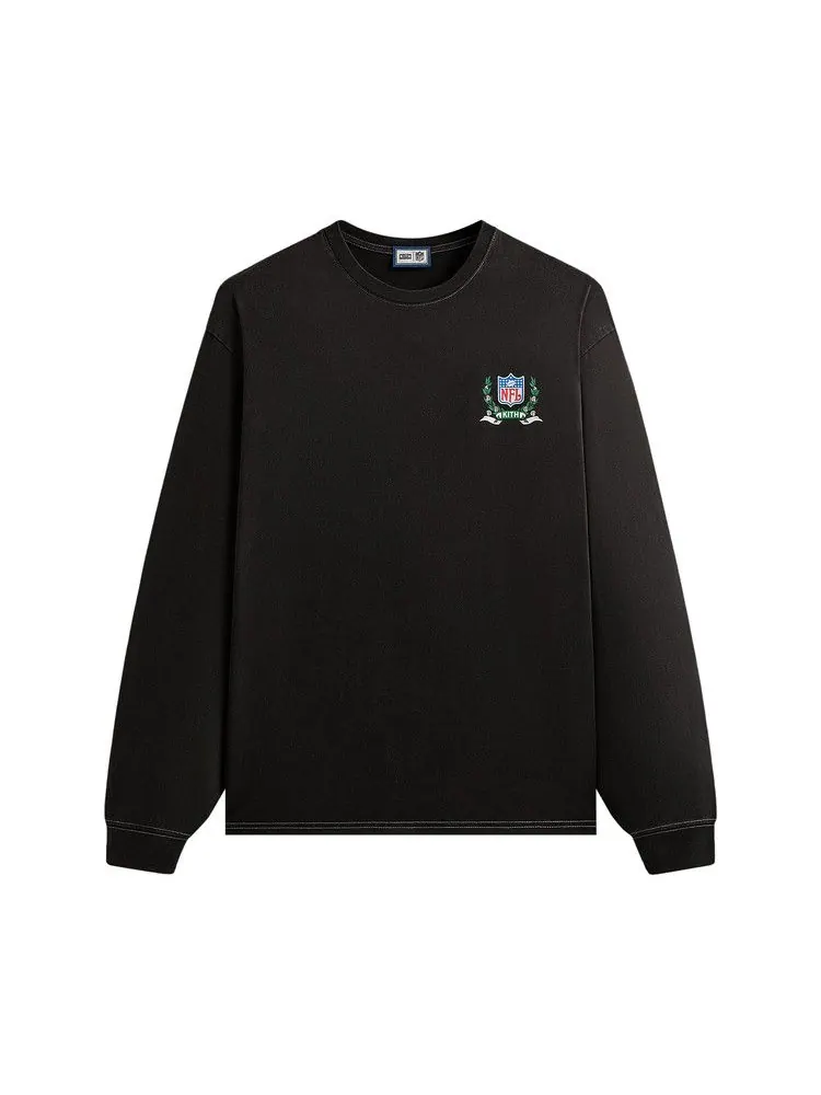 Футболка Kith &, 47 for the NFL: Jets Vintage Long-Sleeve Tee — изображение 1 из 2, черный