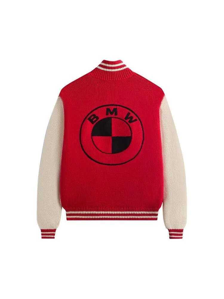 Свитер Kith x BMW Wyona Full Zip Sweater Cinnabar — изображение 2 из 2, красный