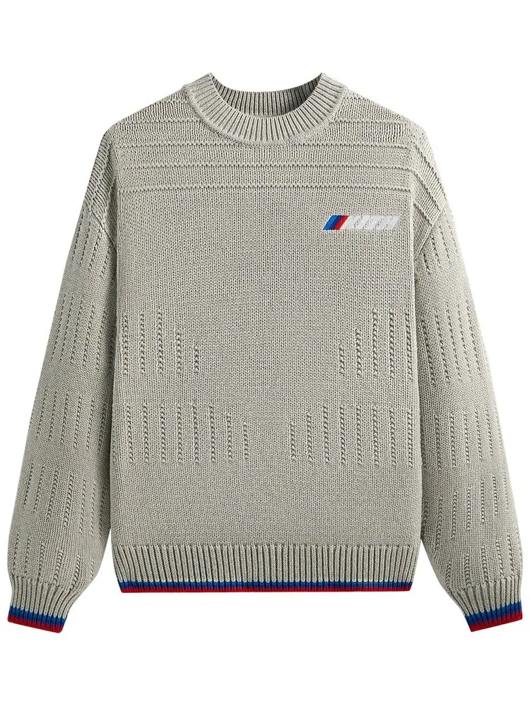 Свитер Kith x BMW Sven Crewneck Sweater 'Light Heather Grey' — изображение 1 из 2, светлый серый