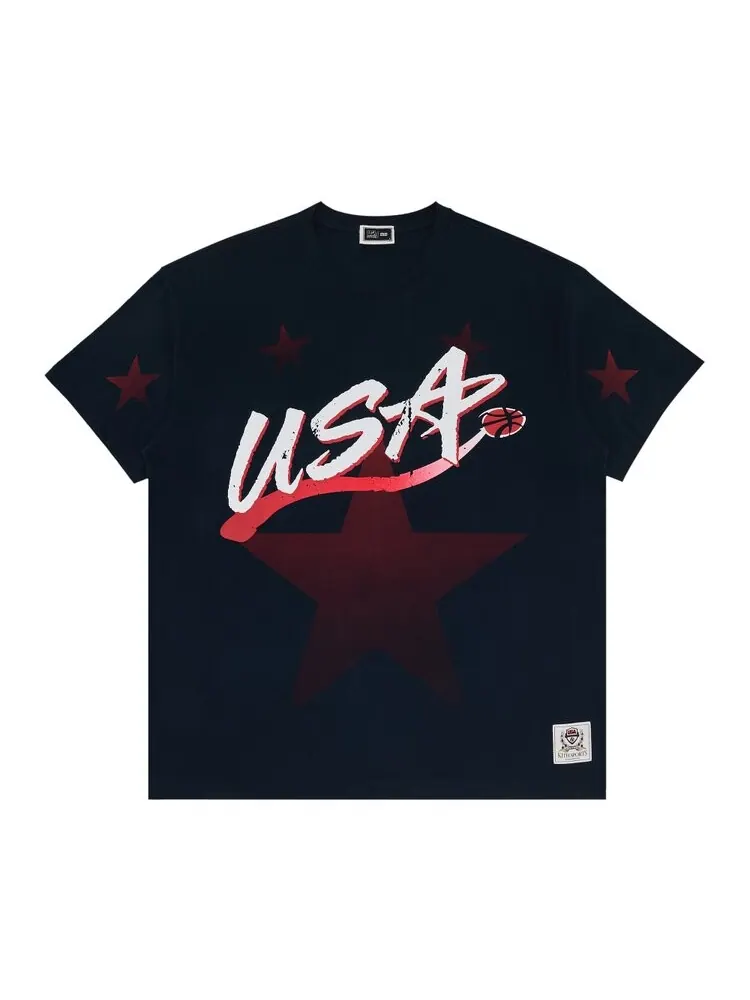 Футболка Kith For USA Basketball All Star Vintage Tee — изображение 1 из 3, ночной