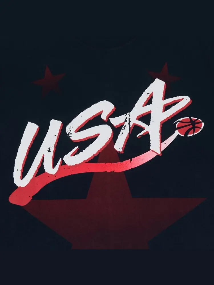 Футболка Kith For USA Basketball All Star Vintage Tee — изображение 3 из 3, ночной