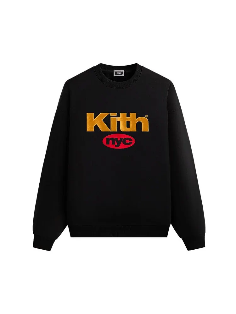 Свитер Kith NYC Nimbus Logo Nelson Crewneck — изображение 1 из 2, черный