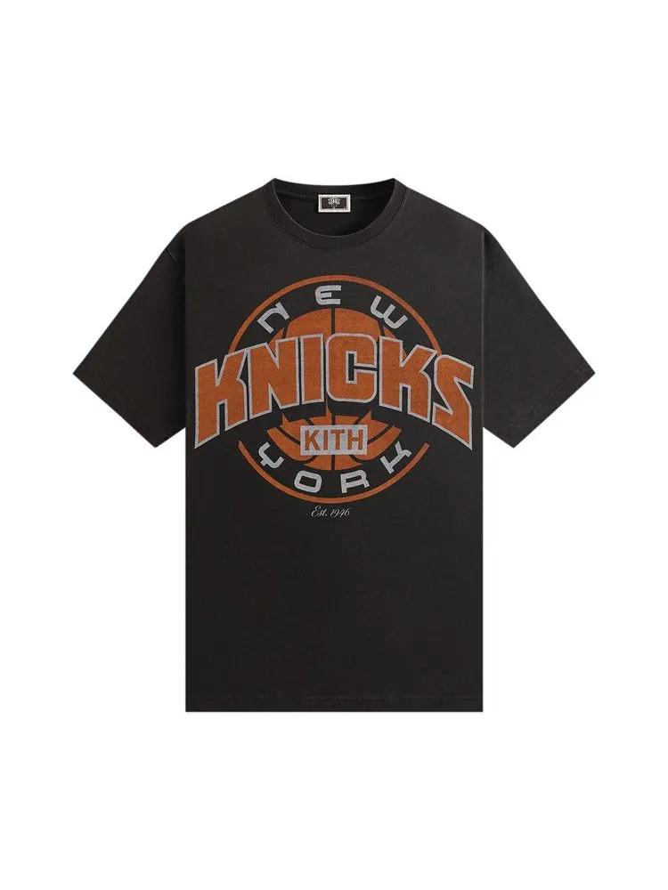Футболка Kith For The New York Knicks Showtime Vintage Tee — изображение 1 из 2, черный