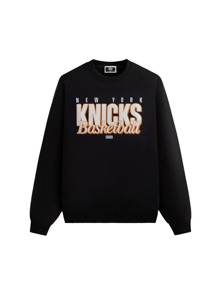 Свитер Kith For The New York Knicks Classic Vintage Nelson Crewneck — изображение 1 из 2, черный