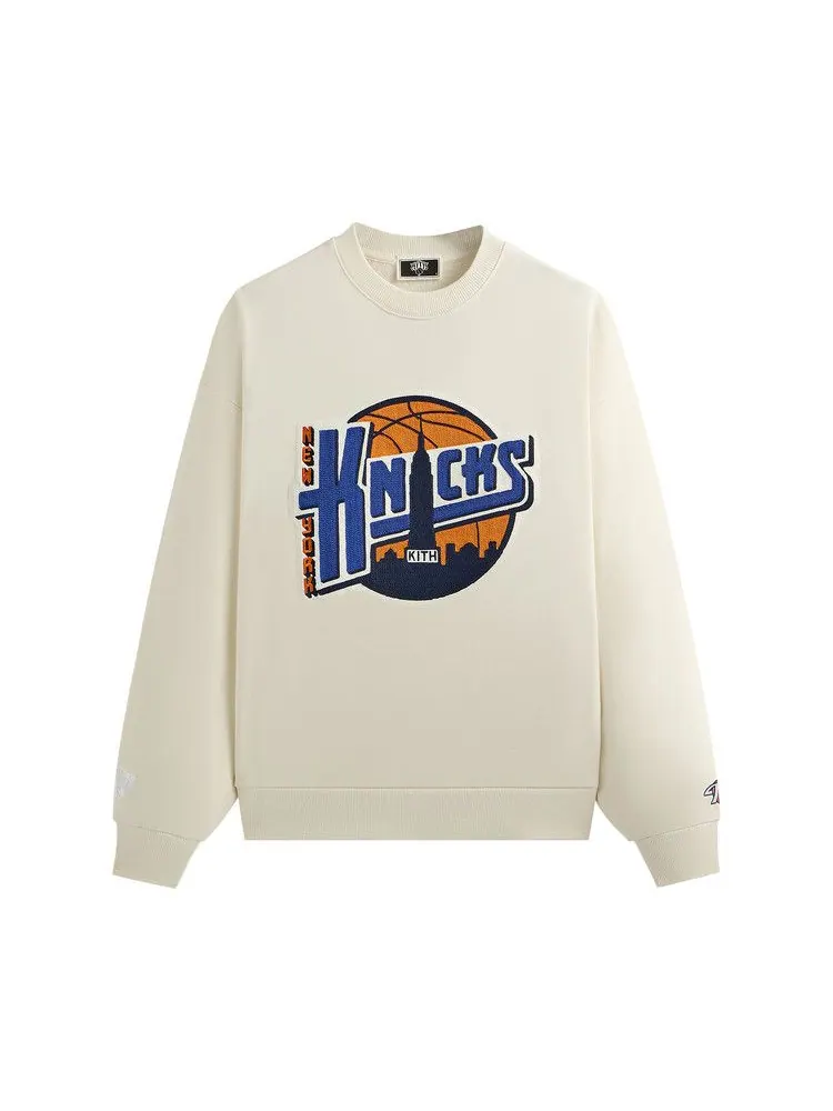 Свитер Kith For The New York Knicks City Vintage Nelson Crewneck, Sandrift — изображение 1 из 2, бежевый