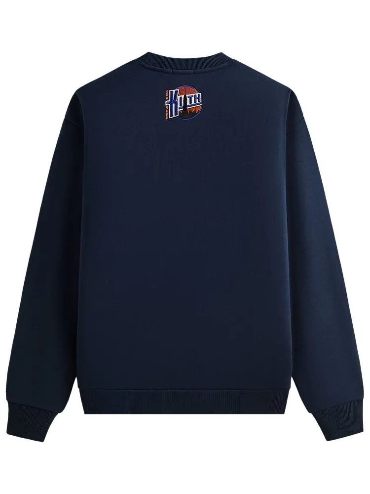 Толстовка Kith For The New York Knicks City Vintage Nelson Crewneck — изображение 2 из 2, синий