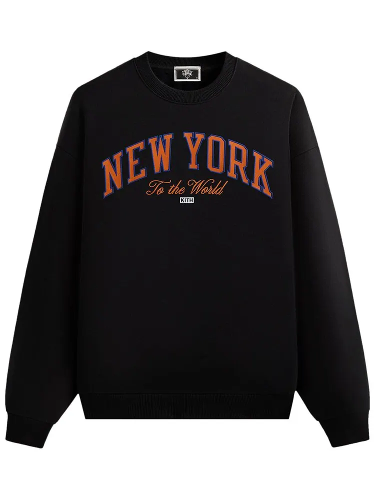Свитшот Kith For The New York Knicks Vintage Nelson Crewneck — изображение 1 из 2, черный