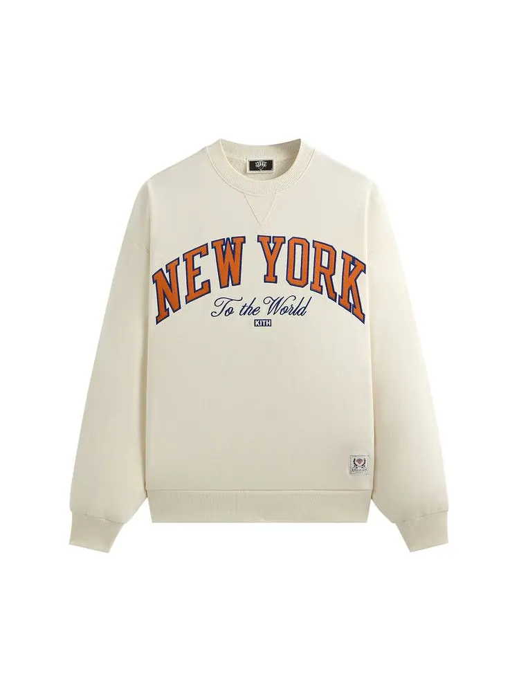 Свитер Kith For The New York Knicks Vintage Nelson Crewneck, Sandrift — изображение 1 из 2, бежевый
