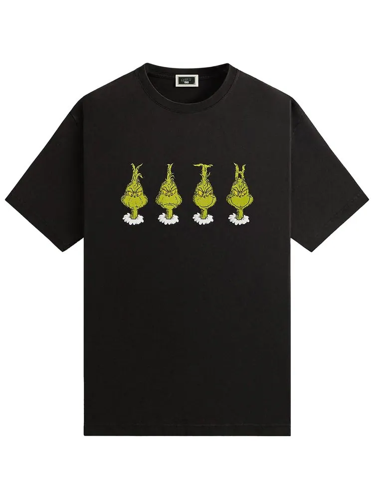 Футболка Kith x The Grinch Expression Tee — изображение 1 из 2, черный