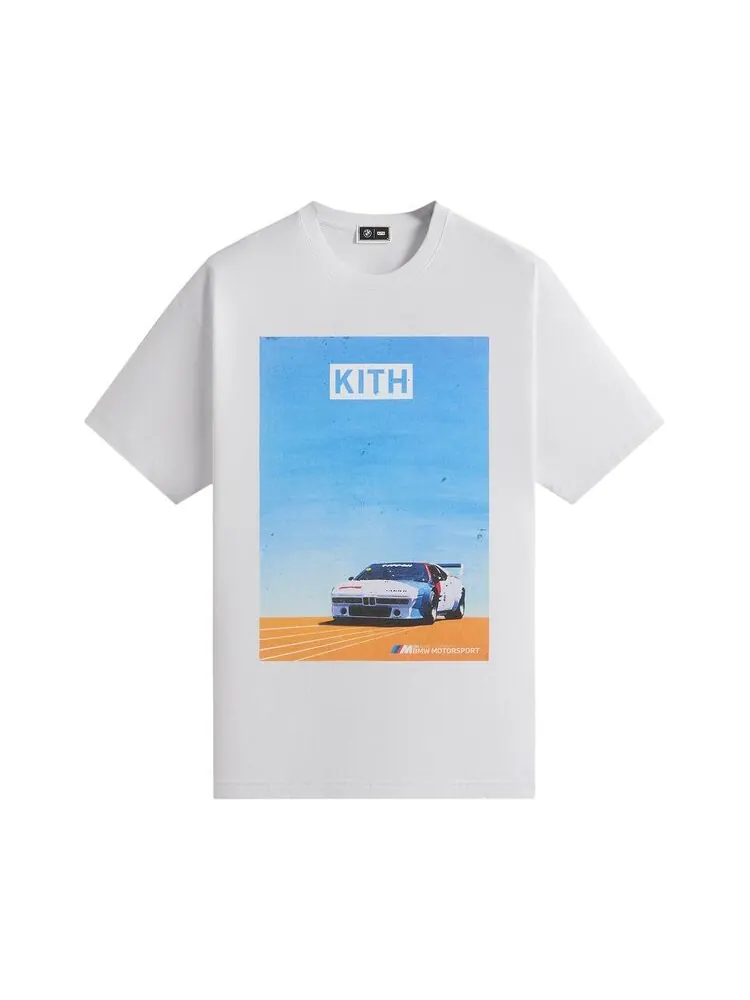Футболка Kith x BMW Retro Vintage Tee White — изображение 1 из 2, белый