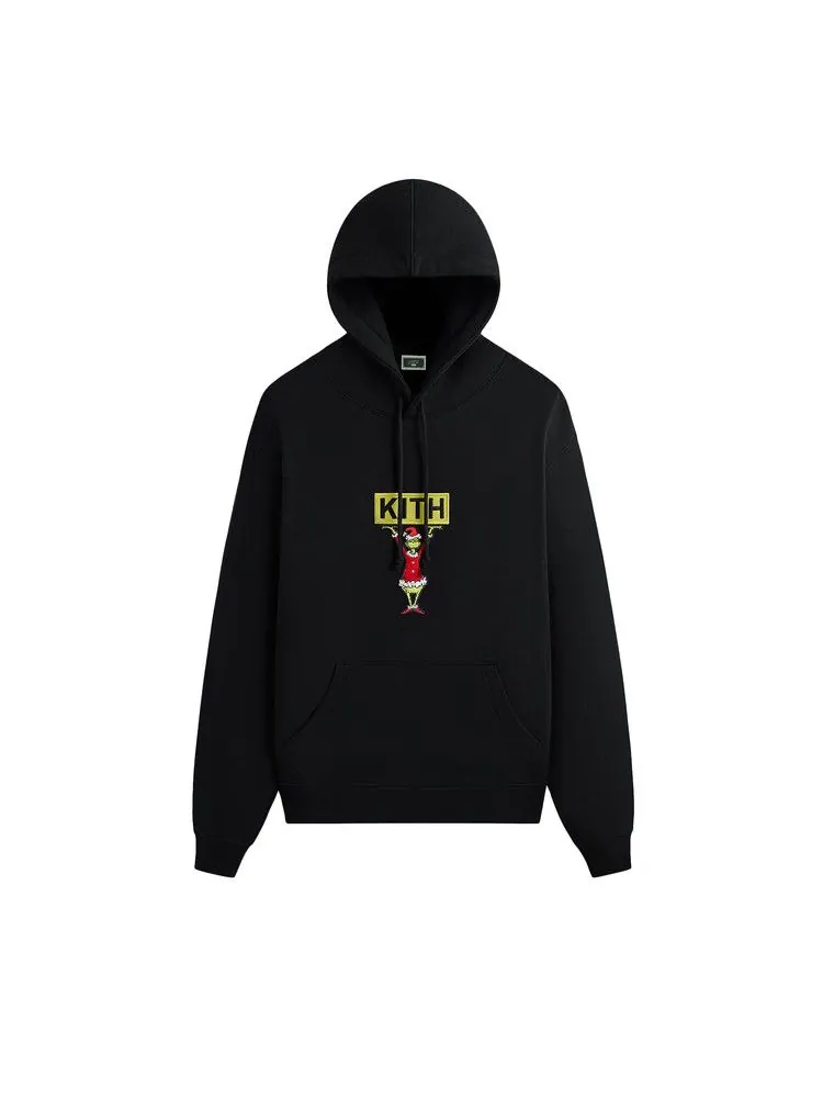 Худи Kith x The Grinch Classic Logo Williams III Hoodie — изображение 1 из 2, черный