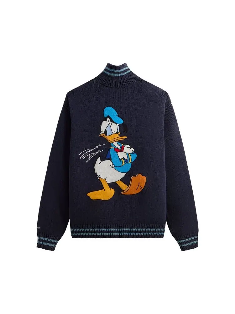 Свитер Kith x Disney Donald Duck Full Zip Wyona Sweater Nocturnal — изображение 2 из 2, синий