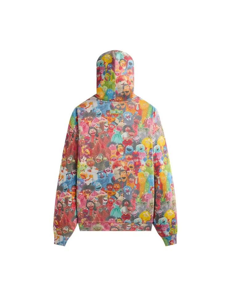 Худи Kith x Sesame Street Family Williams III Multicolor — изображение 2 из 2, мульти