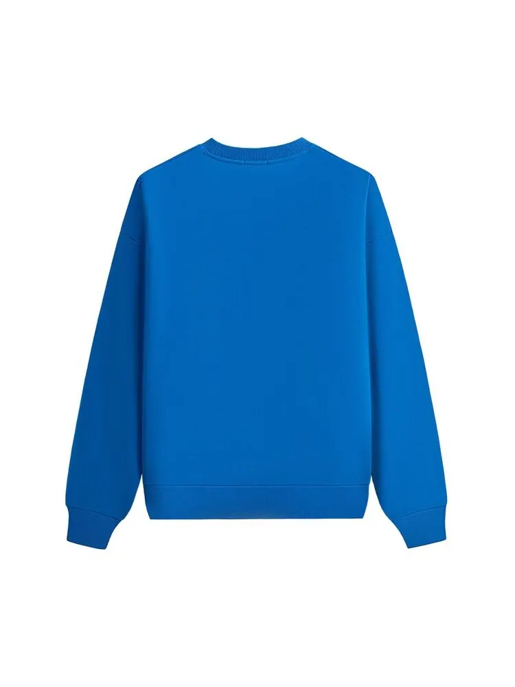 Толстовка Kith x Sesame Street Cookie Monster Nelson Crewneck Voyage — изображение 2 из 2, синий