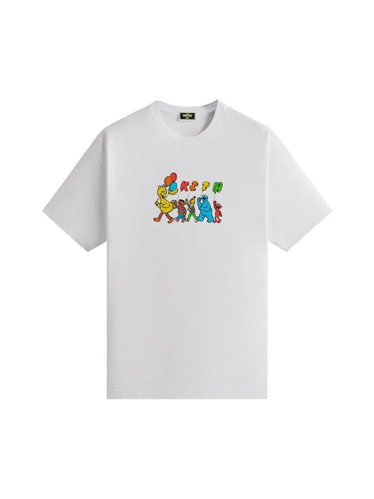Футболка Kith x Sesame Street Balloon Tee — изображение 1 из 2, белый
