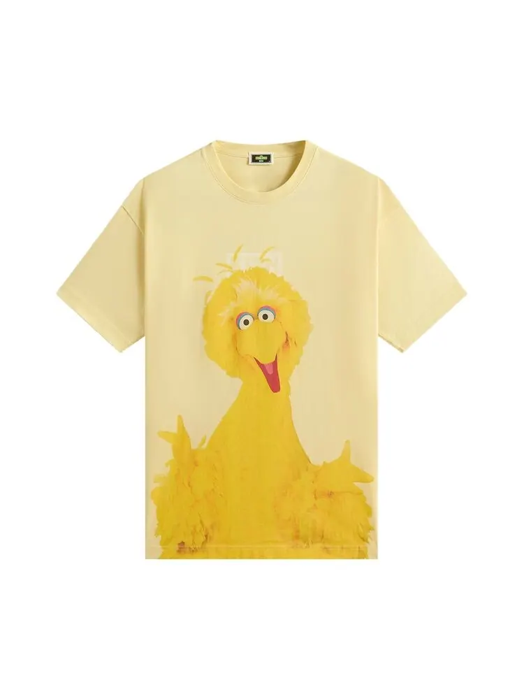 Футболка Kith x Sesame Street Big Bird Tee Sunrise — изображение 1 из 2, желтый