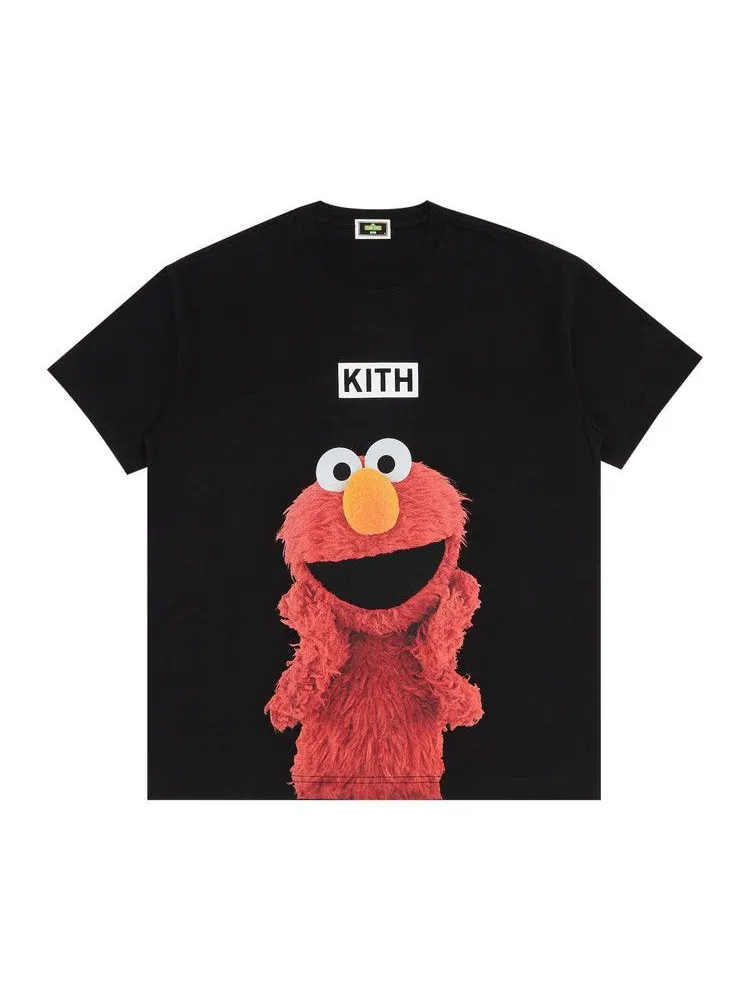 Футболка Kith x Sesame Street Elmo Tee — изображение 1 из 3, черный