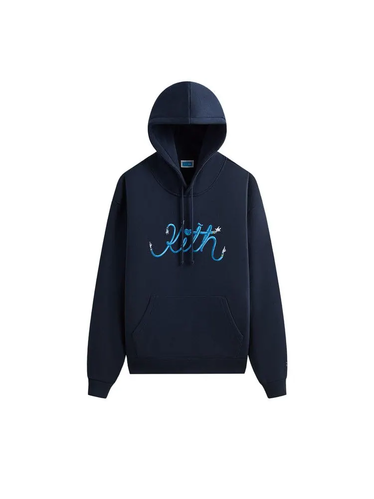 Худи Kith x Disney Donald Duck Duck Arms Vintage Nelson Hoodie — изображение 1 из 2, ночной