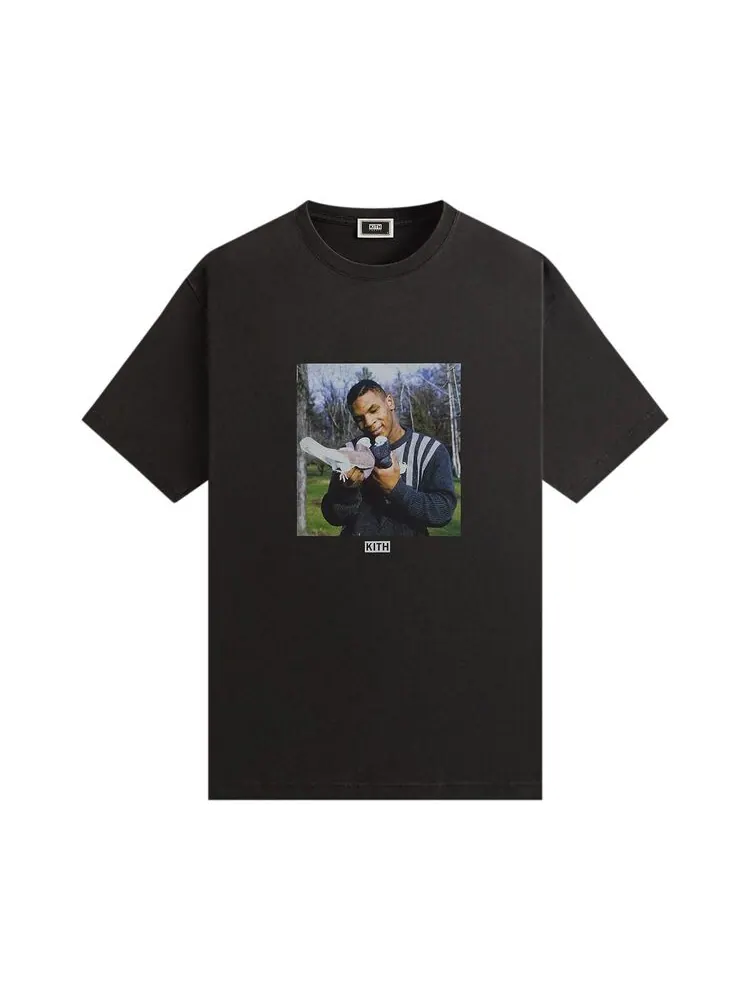 Футболка Kith For Mike Tyson Vintage Tee Black — изображение 1 из 2, черный