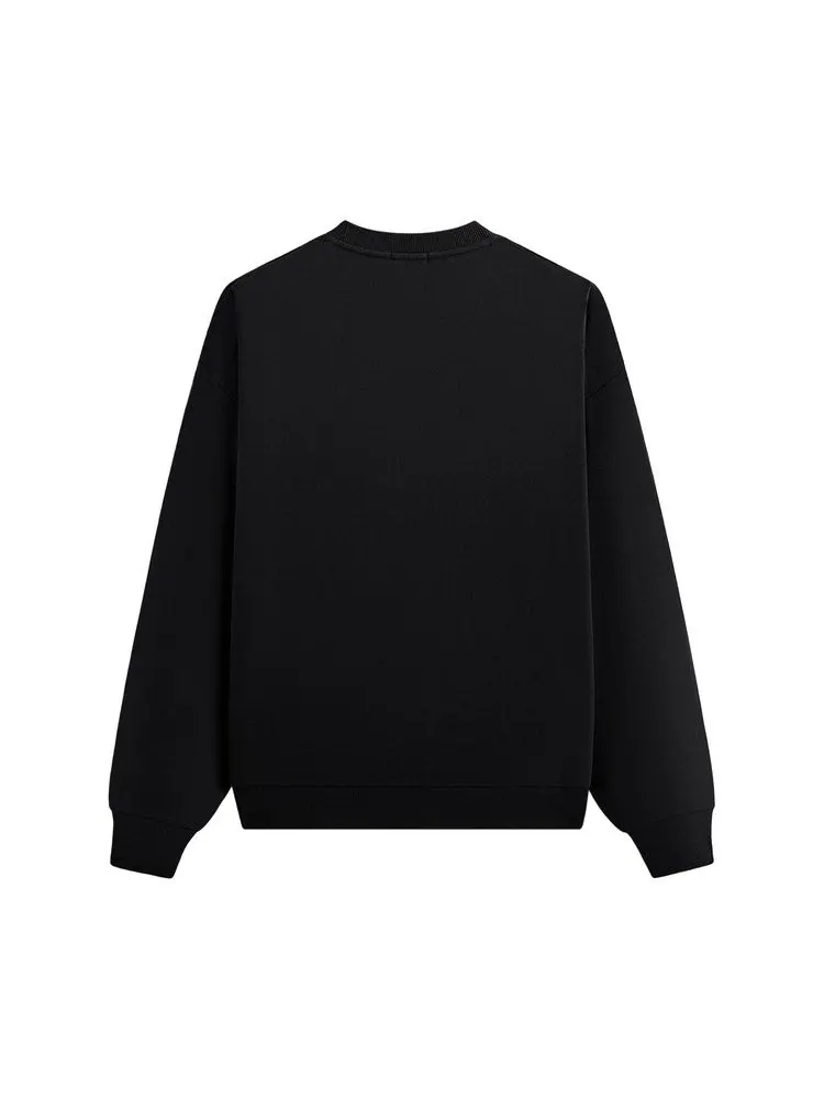Свитер Kith Signature Rose Crewneck — изображение 2 из 2, черный