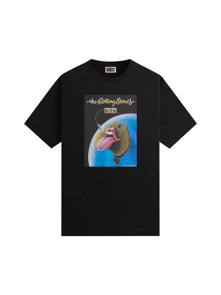 Футболка Kith For The Rolling Stones Australia 1973 Poster Tee — изображение 1 из 2, черный