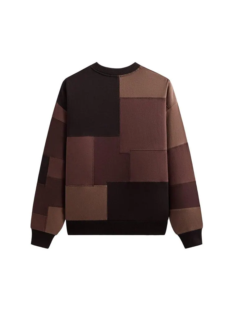 Свитер Kith Patchwork Fleece Nelson Crewneck, Studio — изображение 2 из 2, черный