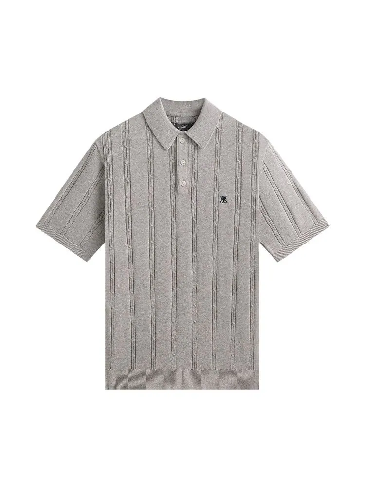 Поло Kith Tilden Polo — изображение 1 из 2, светлый серый