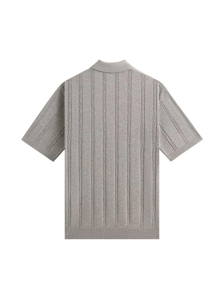 Поло Kith Tilden Polo — изображение 2 из 2, светлый серый