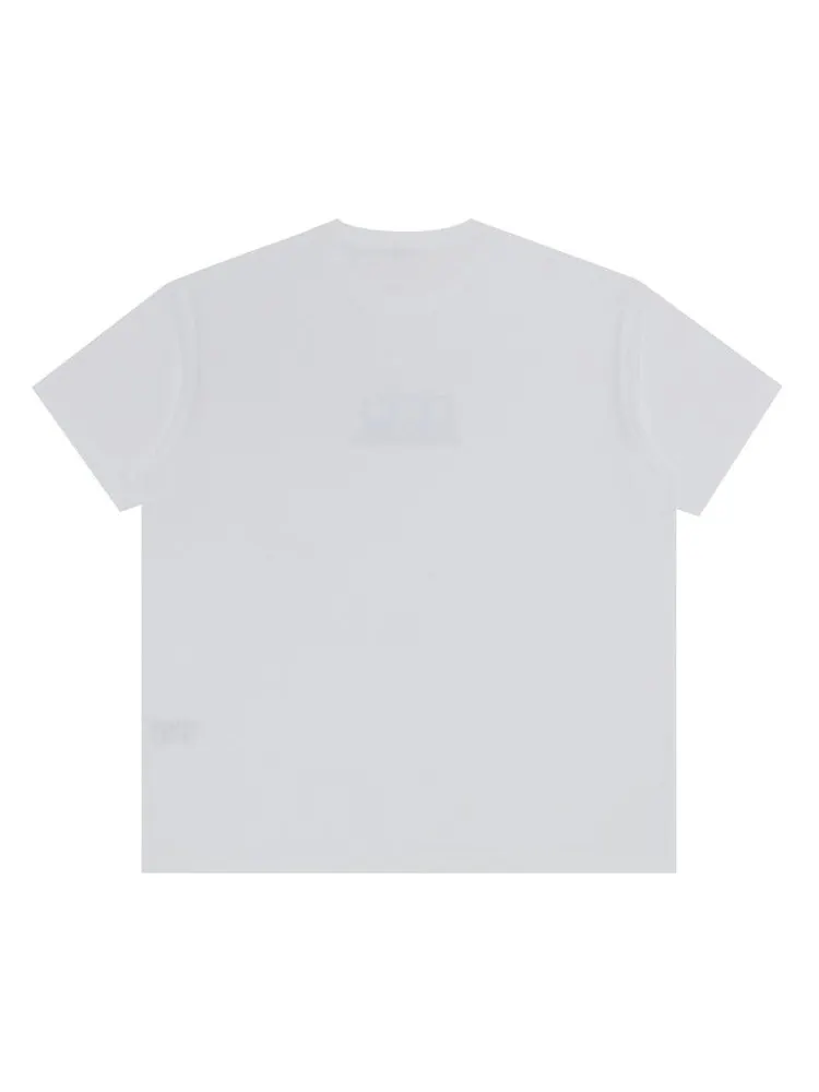 Футболка Kith For Peanuts Ocean View Classic Logo Tee — изображение 2 из 3, белый