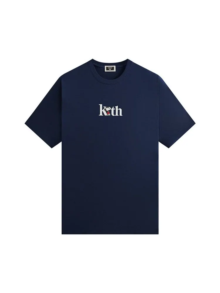 Футболка Kith For Peanuts Joe Cool Serif Tee — изображение 1 из 1, ночной