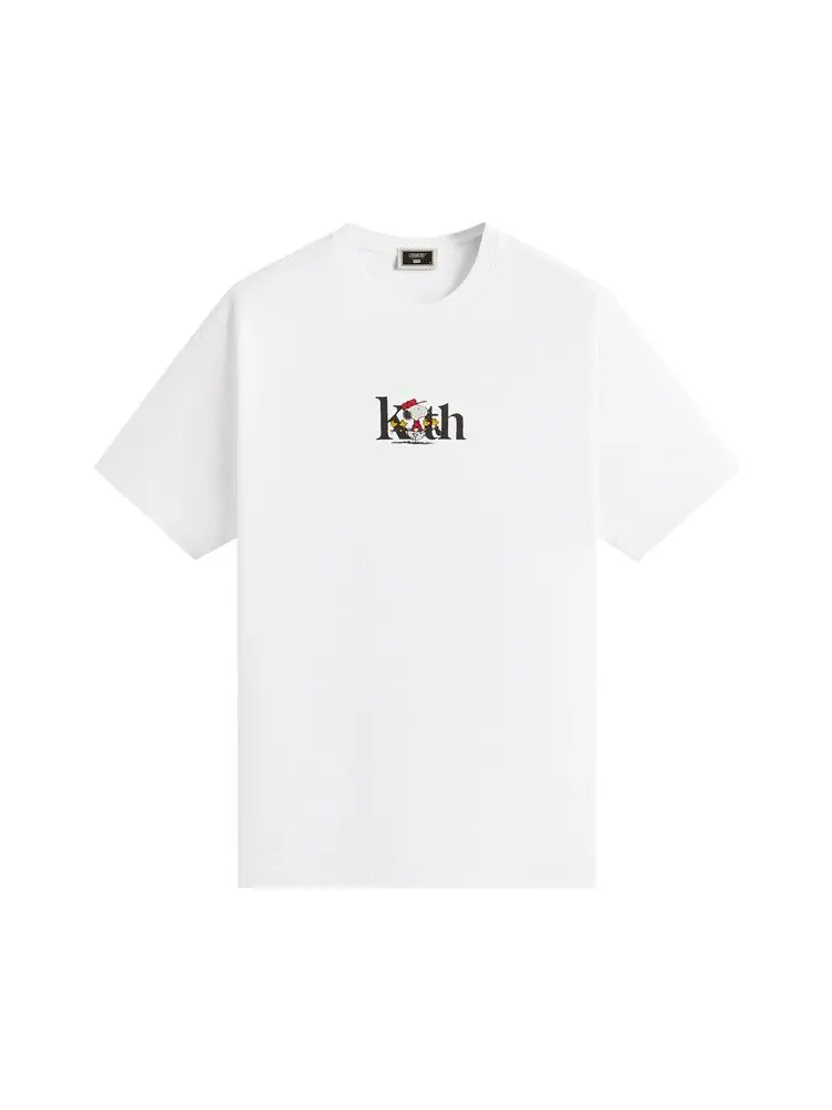 Футболка Kith For Peanuts Golf Serif Tee — изображение 1 из 1, белый