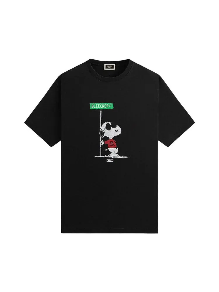 Футболка Kith For Peanuts Joe Cool Street Tee — изображение 1 из 1, черный