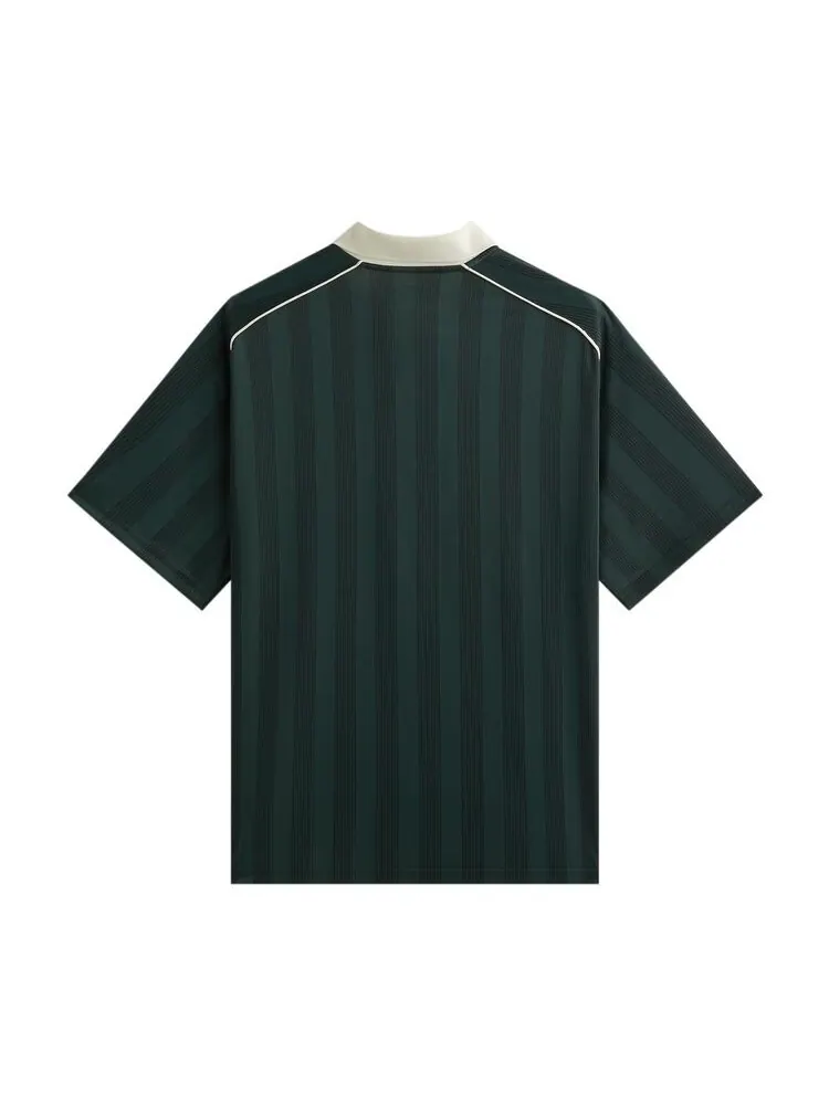 Топ Kith Shadow Stripe Marcel Soccer Top Stadium — изображение 2 из 2, зеленый