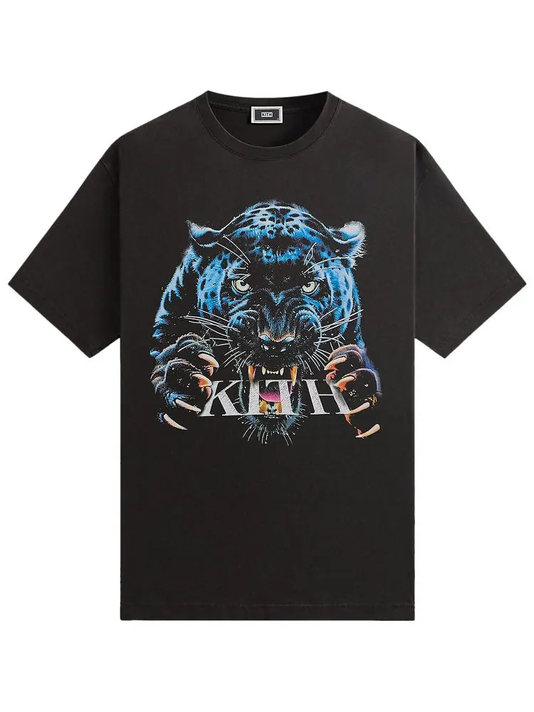 Винтажная футболка Kith Jaguar — изображение 1 из 2, черный